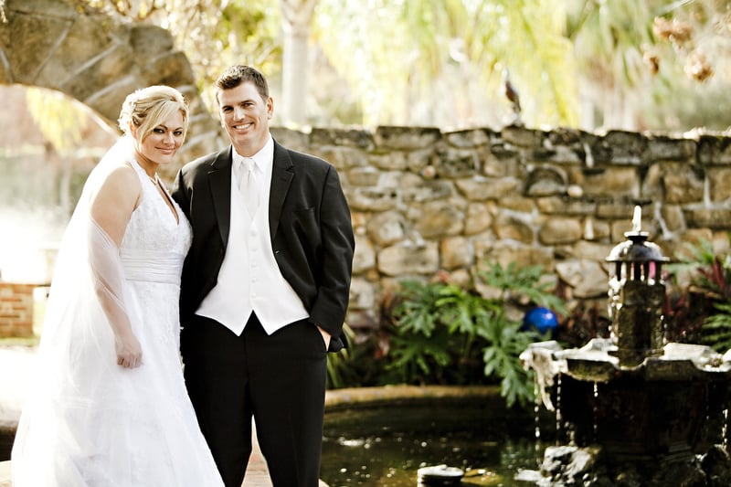 Elven-inspired Wedding Couple
