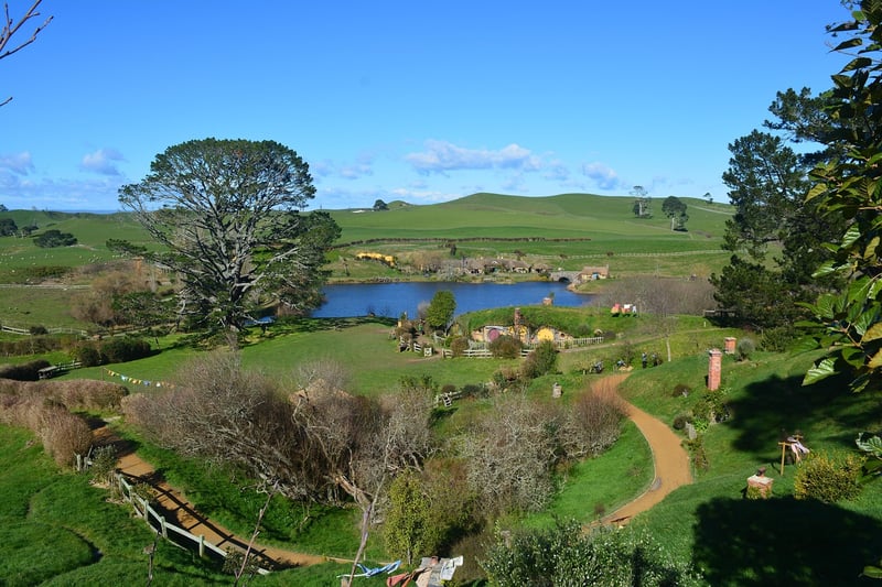 Hobbiton landscape